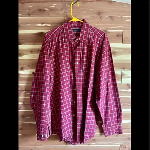 Nautica Plaid Cotton Button Down
